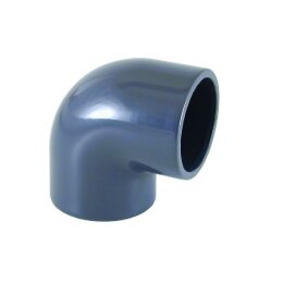 Cepex PVC Winkel  Ø 110 mm 90° mit Muffen PVC...