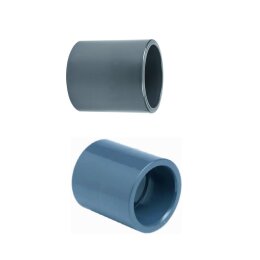 Cepex PVC Muffe für 50 mm Rohrverbindungen beiseitige Klebemuffe
