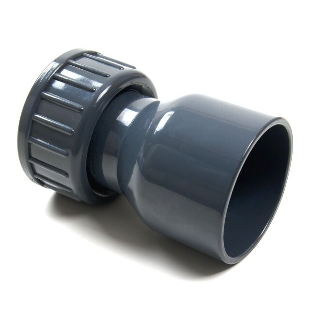 Cepex 63 mm x 2 ½" Pumpenanschluss Kupplung  - 2/3 PVC Verschraubung