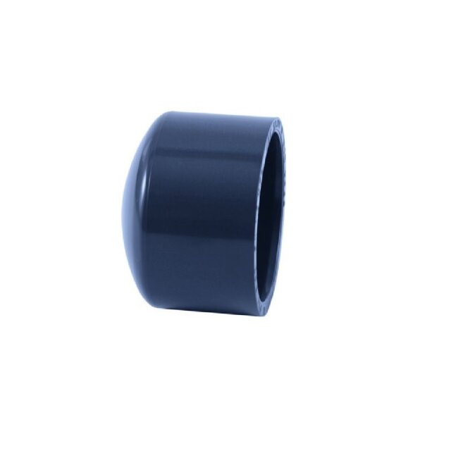 Cepex PVC Rohr Klebeendkappe 40 mm PN16