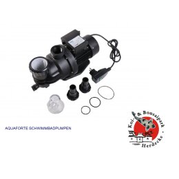 Aquaforte Poolpumpe von 7,5 bis 9,5 Qbm regelbar