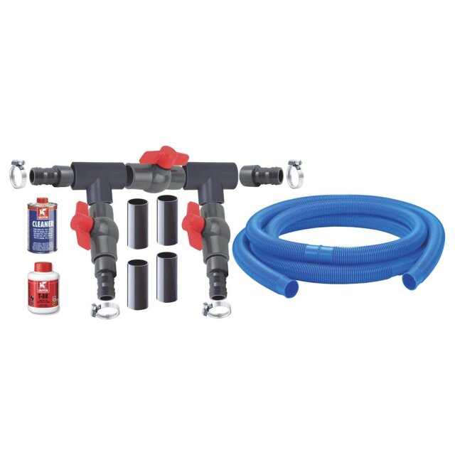Montageset für Wärmepumpen Bypass Basic Ausführung