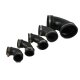 Flexibler Bogen 50mm für PVC Rohre