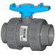 Aquaforte Kugelhahn Kugelventil 63 mm PVC mit beisdeitiger Klebemuffe