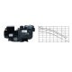 Pentair Superflo Pumpe 0,37kW 230V Poolpumpe 19 Qbm