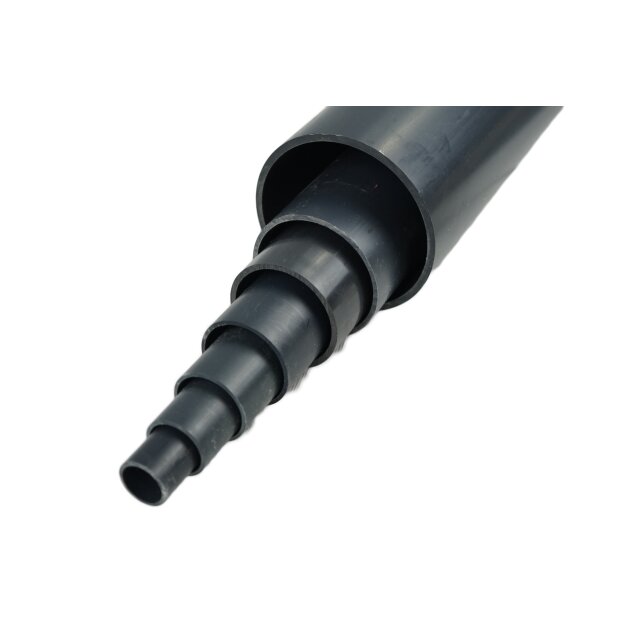 Cepex 32 mm PVC Druckrohr D=32 x 1,9mm L=1 mtr PN10 grau