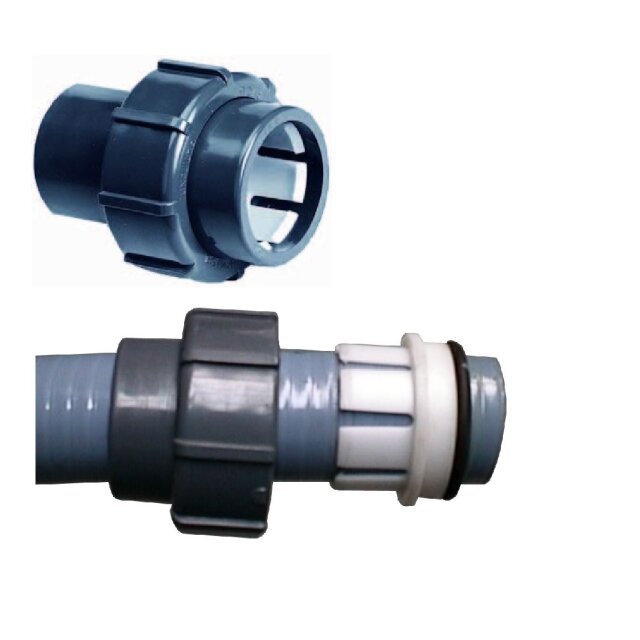 Flexfit-Kupp.-PVC-50mm für Poolschlauch