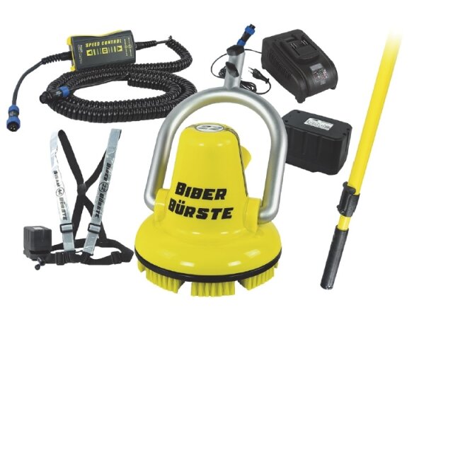 Biber 22 Bürste Komplettpaket 24V für Teich und Poolreinigung