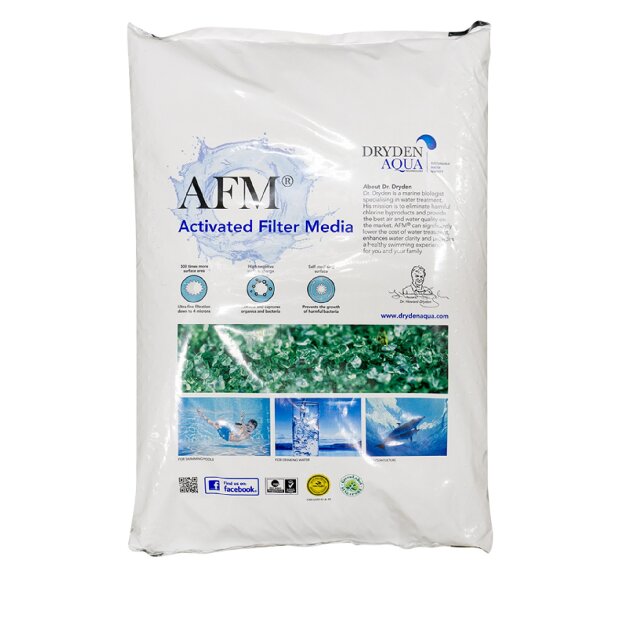 AFM-Glasfiltermaterial-Grade 2-Poolfiltermaterial-0,4-2mm -21 Kg