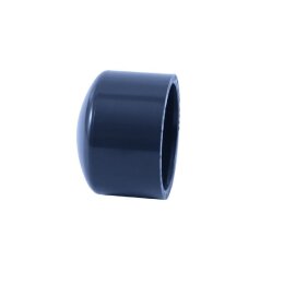 Cepex PVC Rohr  Klebeendkappe 75 mm PN16