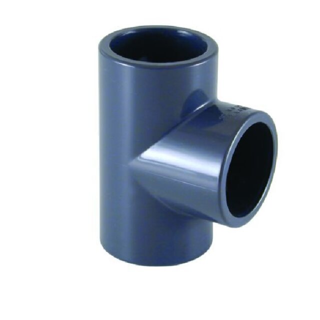 Cepex PVC T-Stück  Ø 75  mm mit 3 Muffen für PVC Rohre