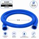 Poolflex schwarzer Poolschlauch 38 mm x 1,5 Meter