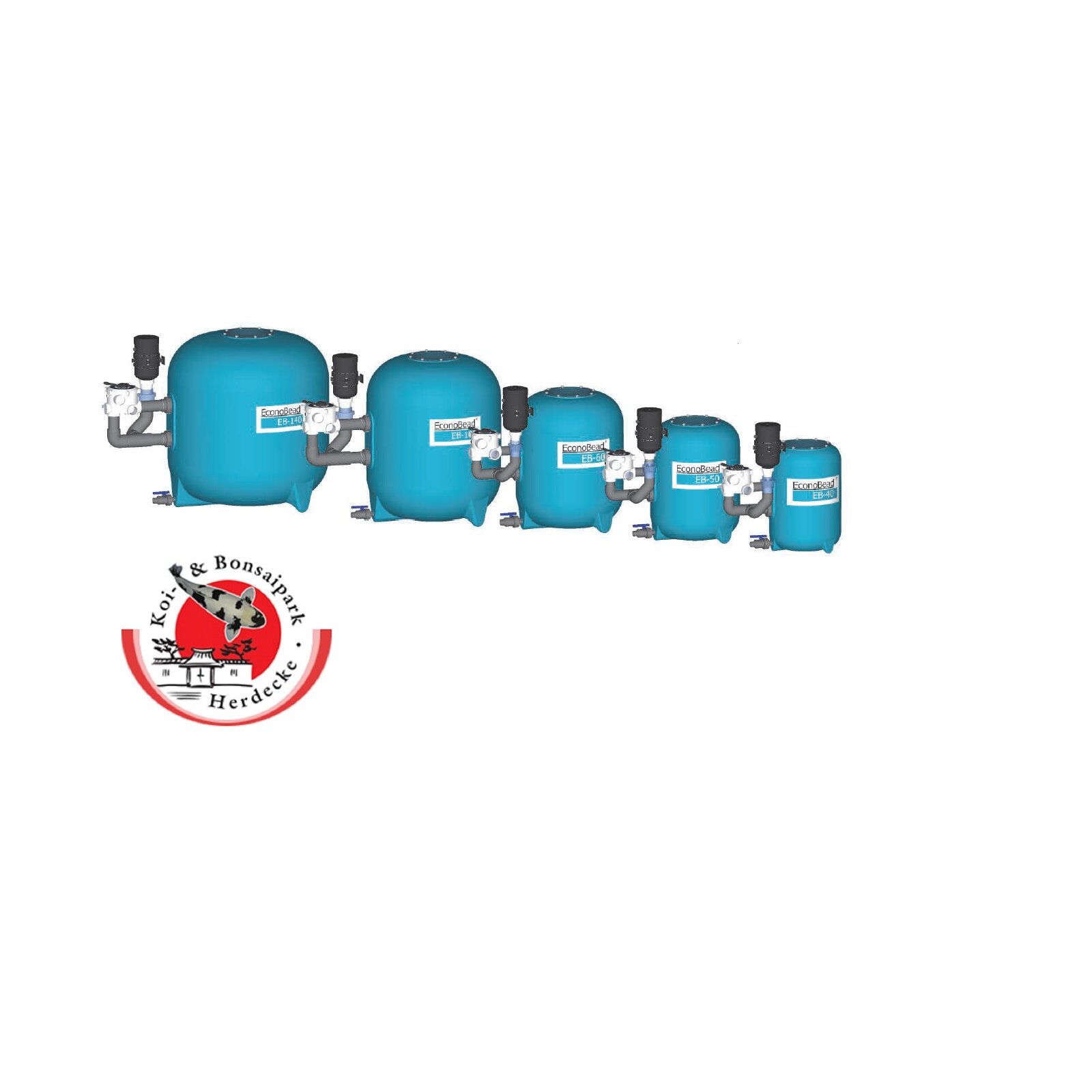 Aquaforte Pool und Teichfilter EconoBeadfilter EB100 online kaufen