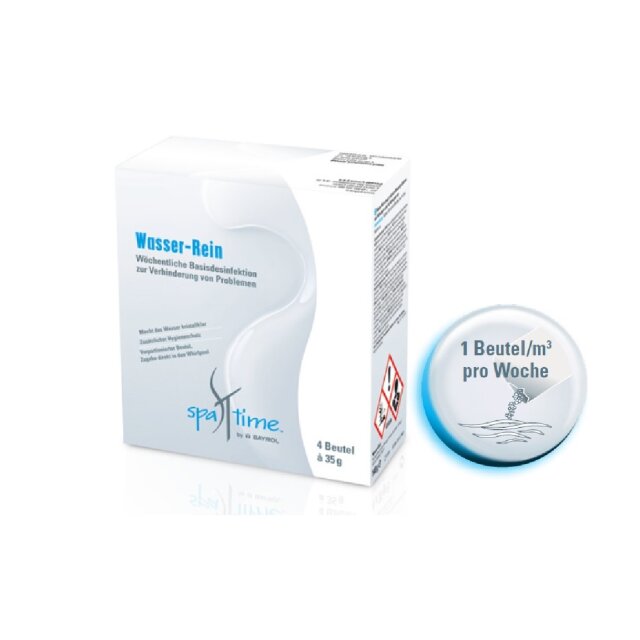 Bayrol Wasser- Rein SpaTime für Whirlpools 0,14 kg Wasserreiniger