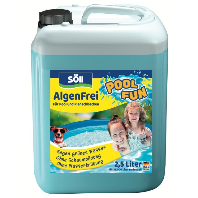 Söll Algenentferner Pool 2,5 Liter AlgenFrei für 25 Qbm