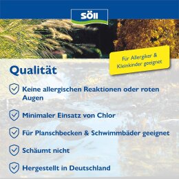 Söll Algenentferner Pool 2,5 Liter AlgenFrei...