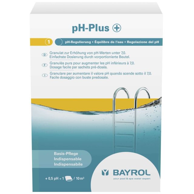 Bayrol Granulat pH erhöhen pH-Plus 1,5 kg Pool