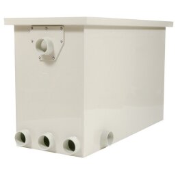 DVS Trommelfilter CL65 combi mit Biokammer Schwerkraft mit Steuerung und Spülpumpe