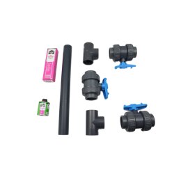 Montageset für Pool Wärmepumpen Bypass Premium  2