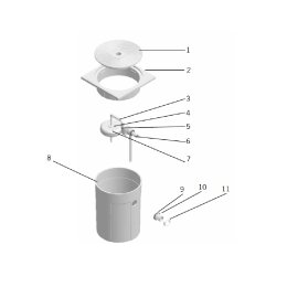 Mechaniche Wasserstandsregler für Skimmer