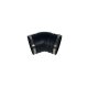Air Aqua flexibler Gummi Bogen 45 Grad 75mm