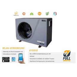 Poolex Silverline 6,8 KW Pool Wärmepumpe Full...