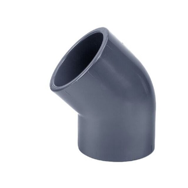 Cepex PVC Winkel Ø 32 mm 45° mit Muffen PVC Klebewinkel PN10