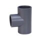 Cepex PVC T-Stück  Ø 110 mm mit 3 Muffen für PVC Rohre PN10