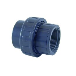 PVC Rohr 3/3 Verschraubung 25 x ¾" Klebe/...