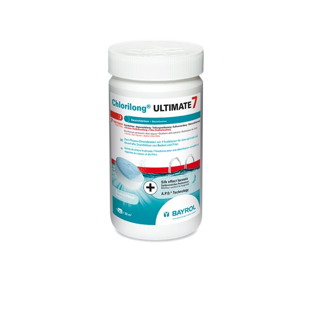 Bayrol Poolwasserdesinfektion Chlorilong ULTIMATE 7  300 g Tabletten 1,2 kg