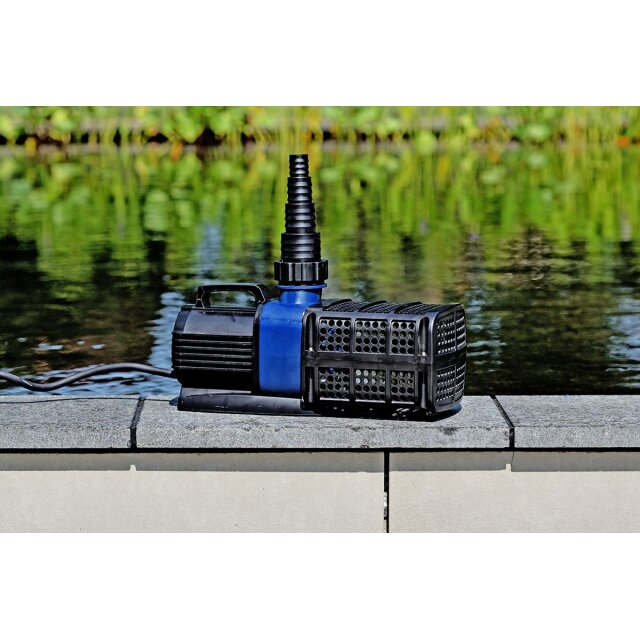 AquaForte 12 V Schwimmteichpumpe 20.000LV regelbar