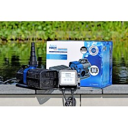 AquaForte 12 V Schwimmteichpumpe 20.000LV regelbar