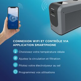 4 in 1 Komplettfilteranlage für Pools und Spas bis 25 Qbm