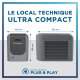 4 in 1 Komplettfilteranlage für Pools und Spas bis 25 Qbm