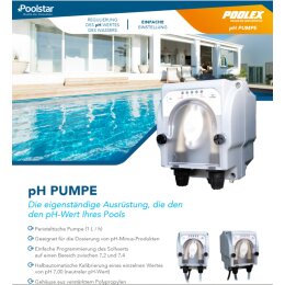 Poolex Dosierpumpe pH-Regulierung mit Steuerung und Sonde