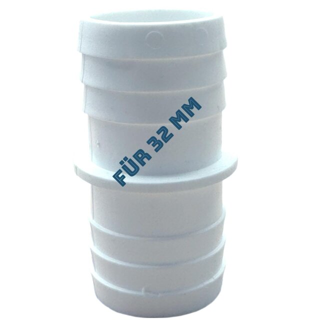 Doppelschlauchtülle Ø 32 mm für Poolschläuche