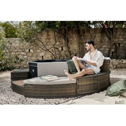 Whirlpool Netspa Octopus mit Mobiliar