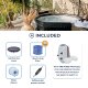 Whirlpool Netspa Octopus mit Mobiliar