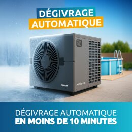 Poolex Wärmepumpe 5 KW Nano On-OFF WI-FI bis 25 QBM