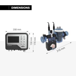 Poolex Pool Salzelektrolyse+ pH Dosieranlage Aqualyser Flex