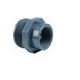 Cepex PVC Muffennippel 1" Außengewinde...